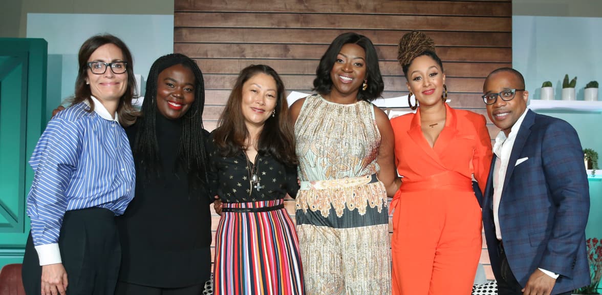 Women leaders at diversity and inclusion conference with Ezinne Okoro