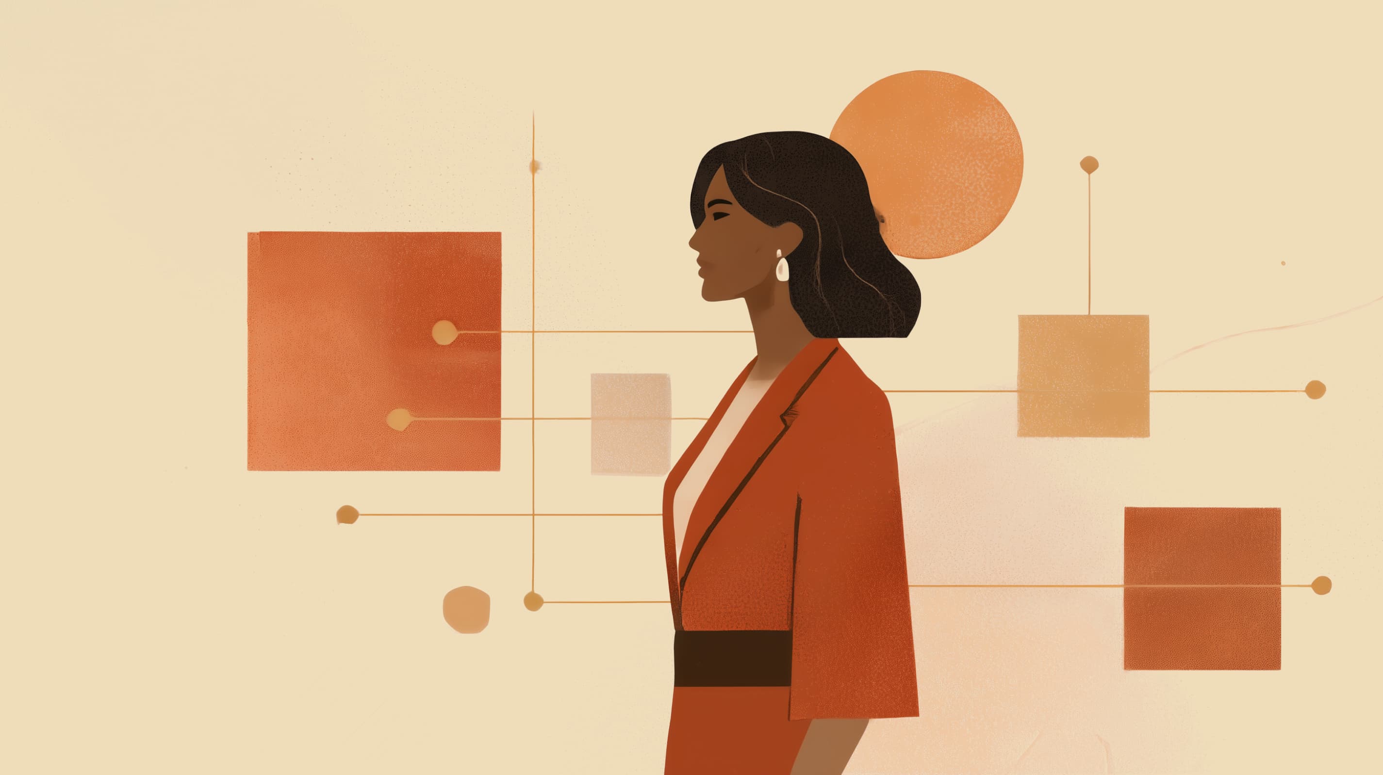 Strategic consulting illustration